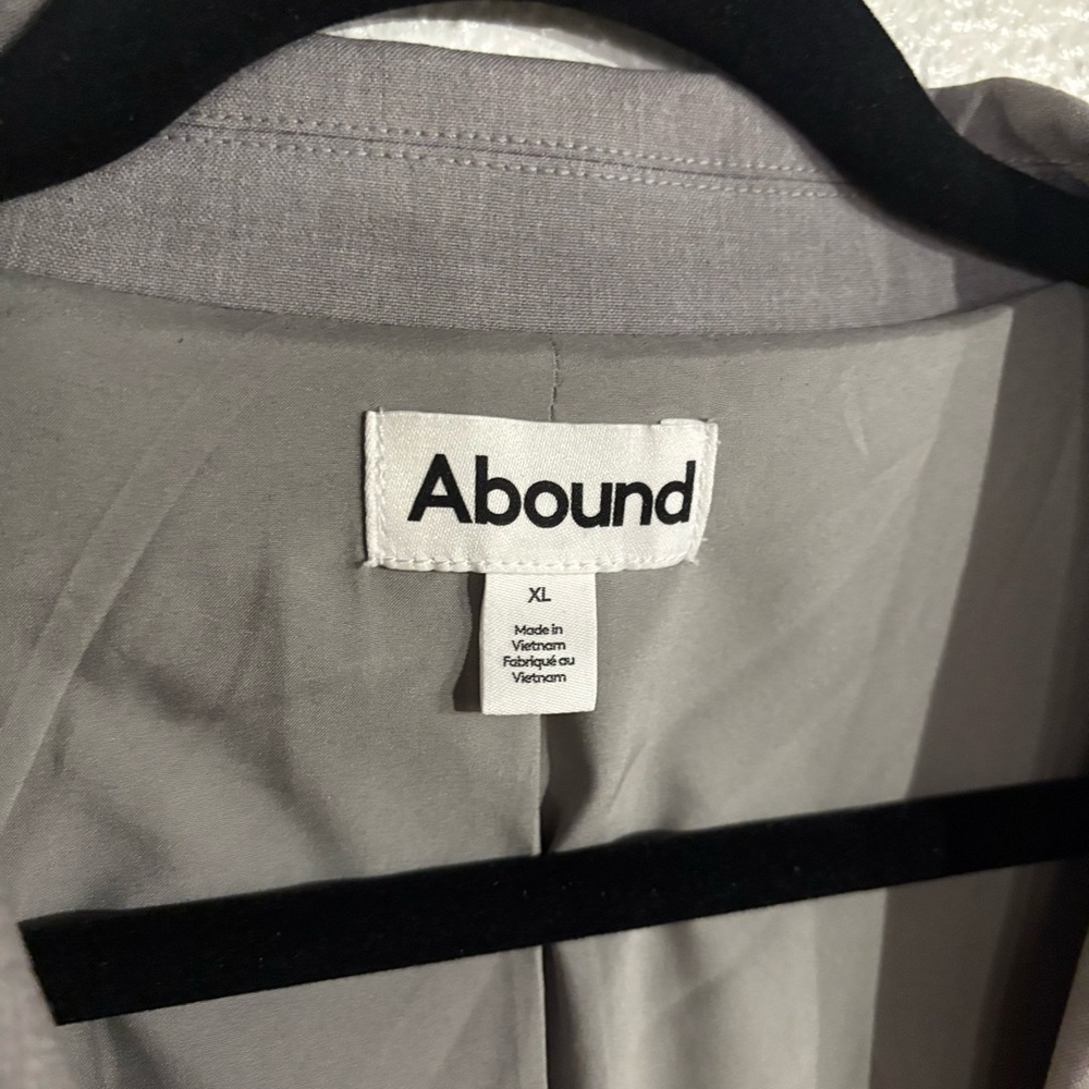 Abound Gray Single-Button Tailored Blazer - image 9
